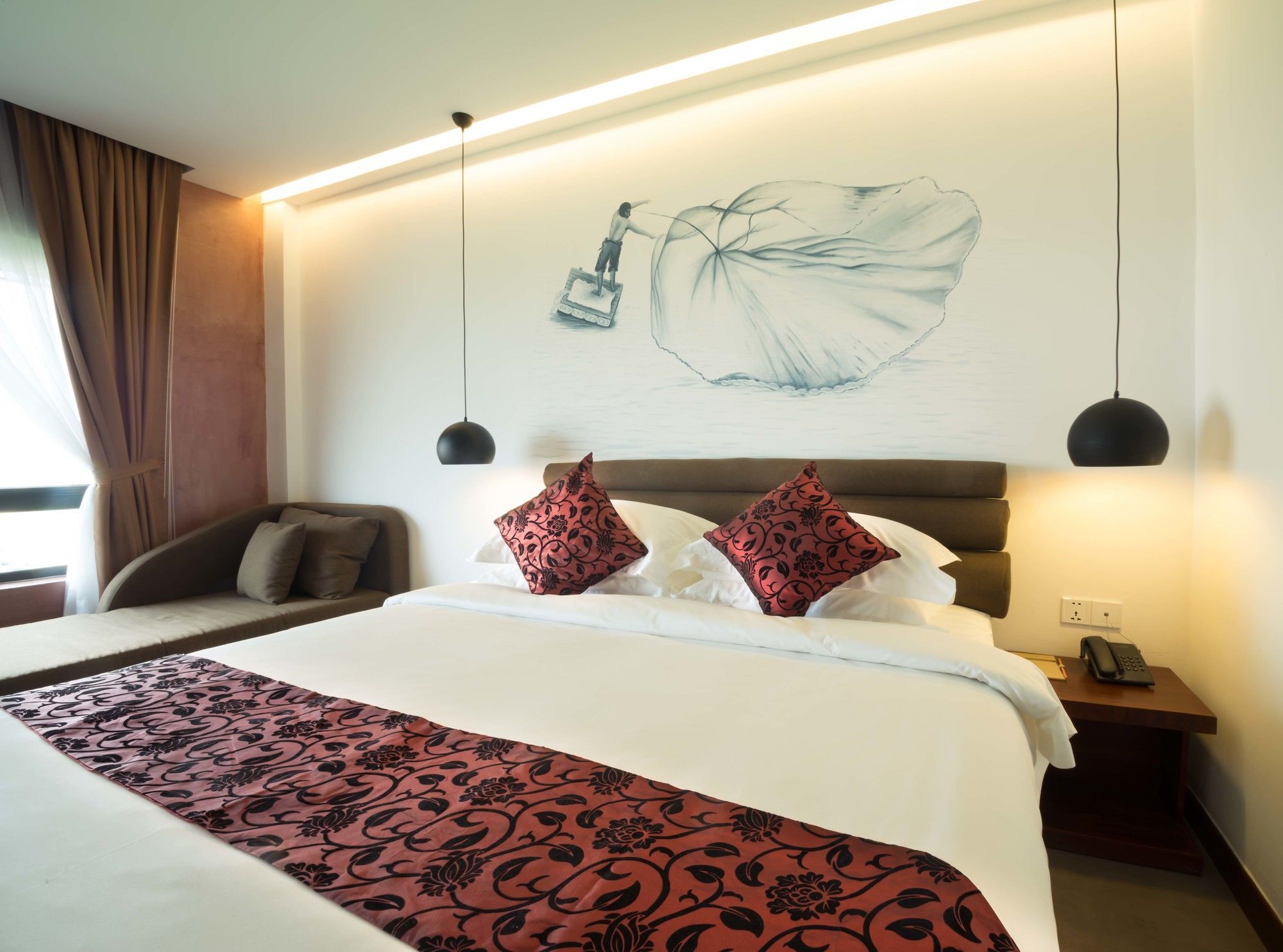 Almond Hotel Bassac River Phnom Penh Exterior photo